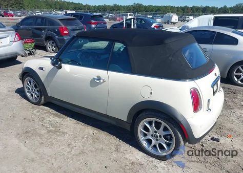 2006 Mini Cooper S z USA, uszkodzony, nr VIN WMWRH33536TK59496